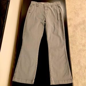 J Crew Sammie charcoal gray cropped ankle pants Size 26 EUC Cotton 3% elastane☑️